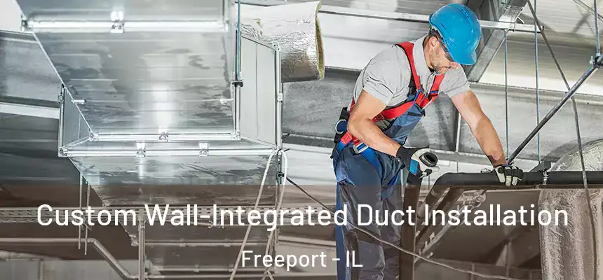  Custom Wall-Integrated Duct Installation Freeport - IL